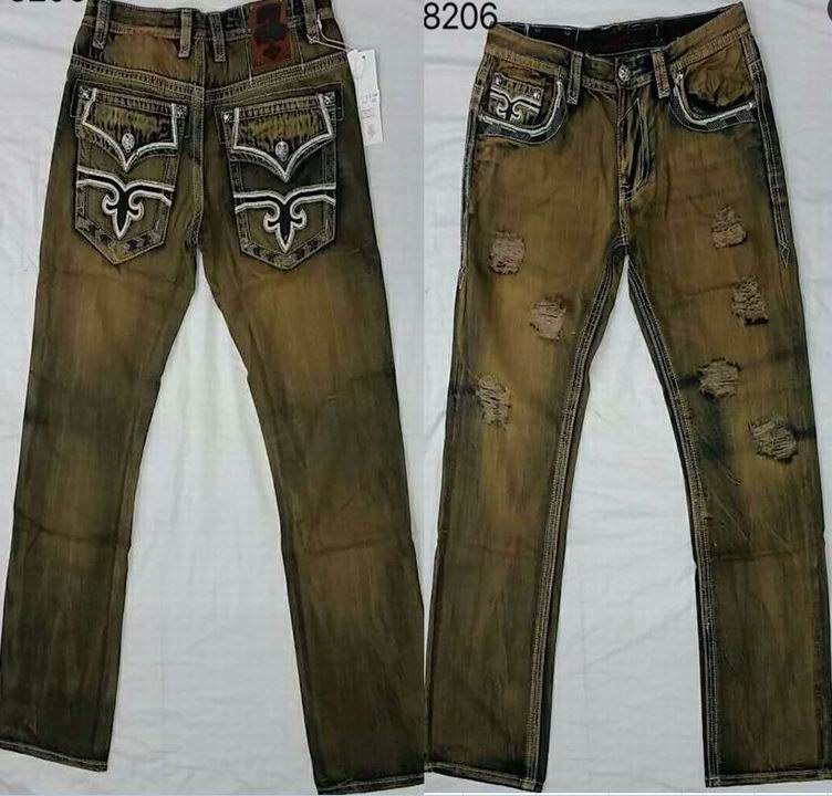 Rock Revival long jeans man 32-42-019